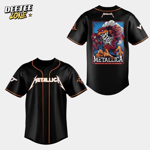 Virginia Tech x Metallica 2025 Limited Edition Baseball Jersey