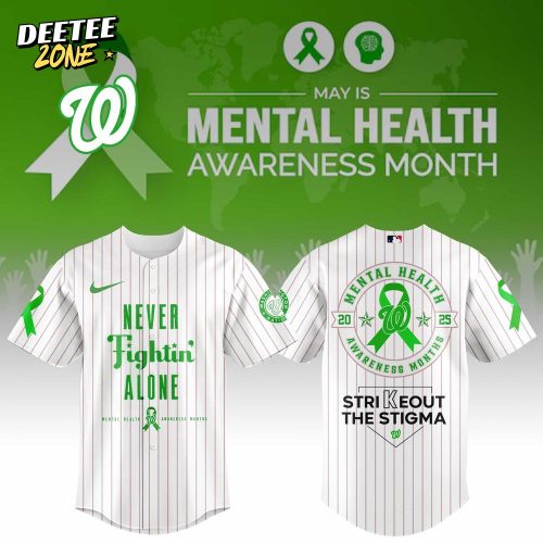 Washington Nationals MLB x Mental Health Awareness Month Jersey 2025