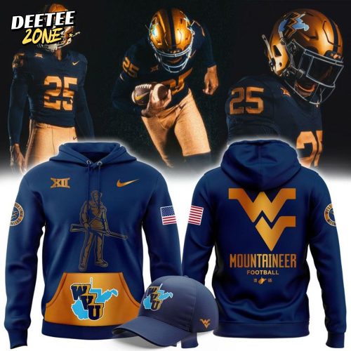 West Virginia Football Throwbacks 1965 Limited Hoodie, Cap
