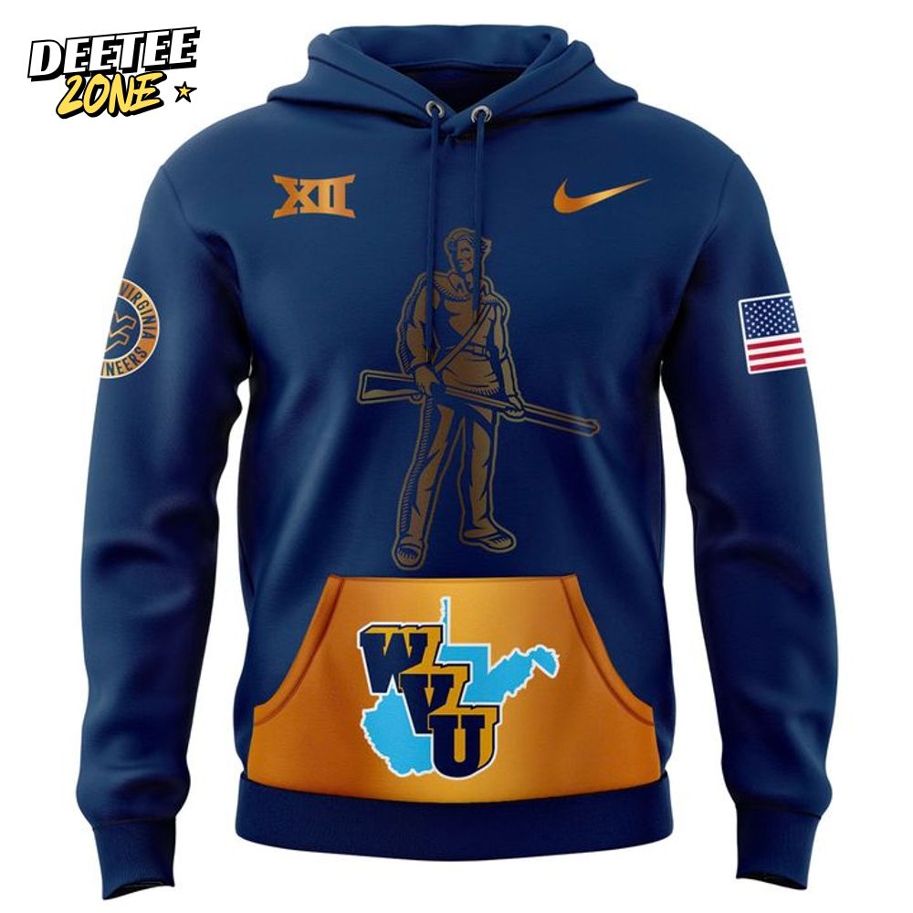 West Virginia Football Throwbacks 1965 Limited Hoodie, Cap West Virginia Football Throwbacks 1965 Limited Hoodie, Cap
