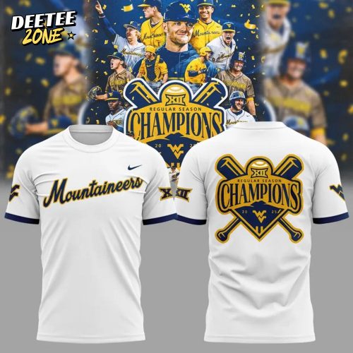 West Virginia Mountaineers Big12 Regular Season Champions Special Tee