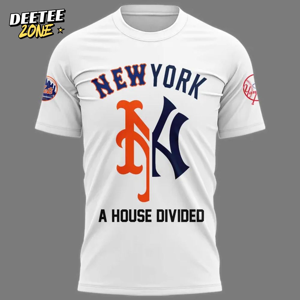 Yankees x Mets MLB 2025 Subway Series Custom T-shirt Yankees x Mets MLB 2025 Subway Series Custom T-shirt