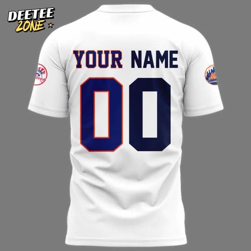 Yankees x Mets MLB 2025 Subway Series Custom T-shirt