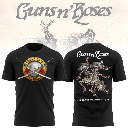 Guns n Roses Yokohama Music Concert Special Tee