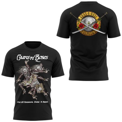 Guns n Roses Yokohama Music Concert Special Tee