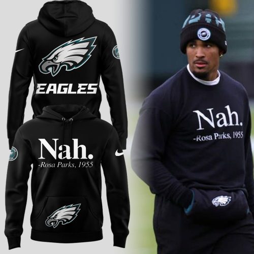 Philadelphia Eagles Jalen Hurts “Nah.” Hoodie Set 2025