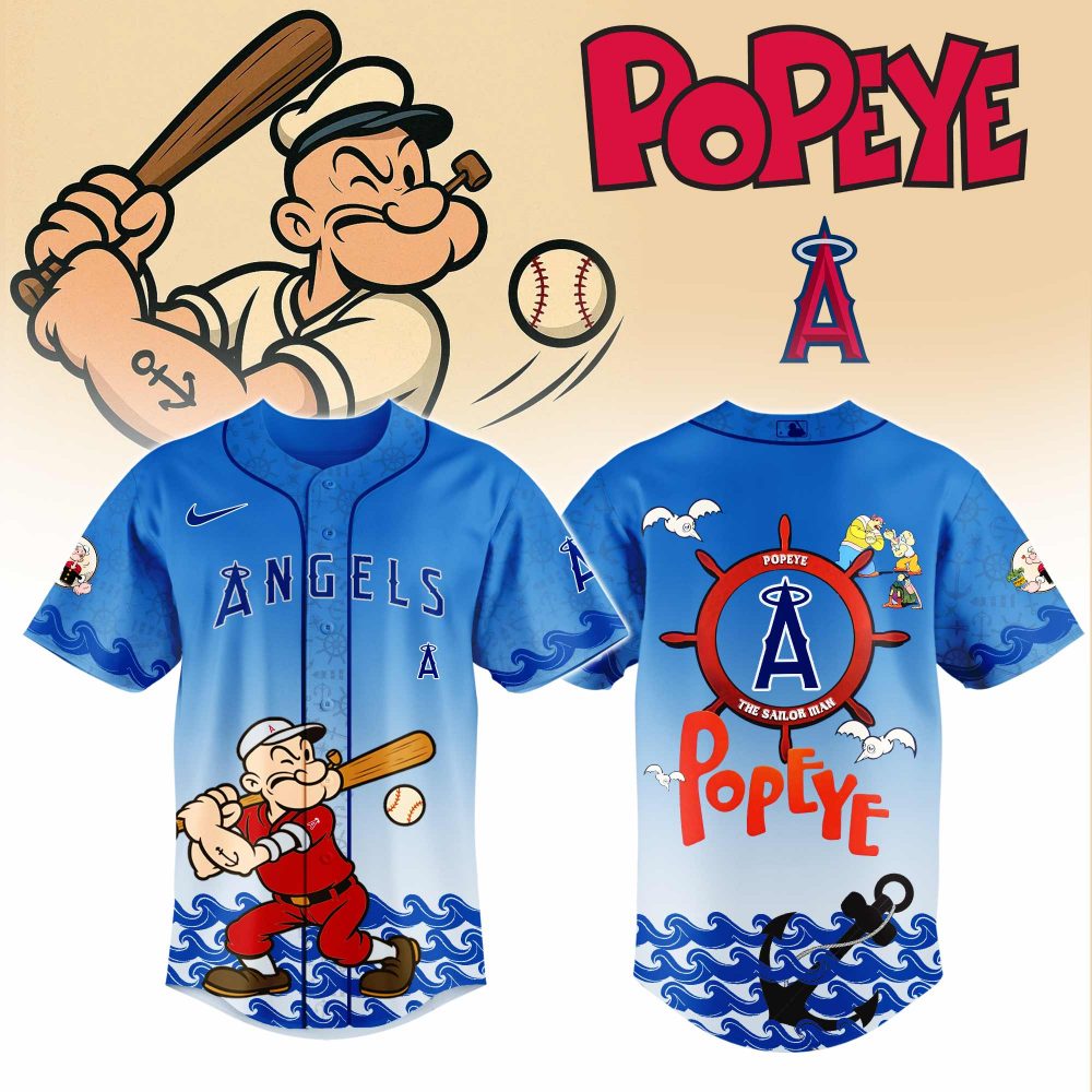 Boston Red Sox MLB x Popeye Limited Edition Baseball Jersey
