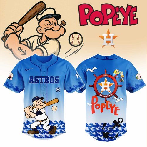 Boston Red Sox MLB x Popeye Limited Edition Baseball Jersey
