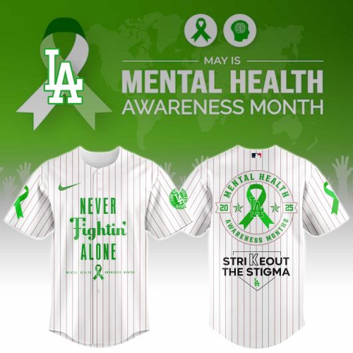 Los Angeles Dodgers MLB x Mental Health Awareness Month Jersey 2025