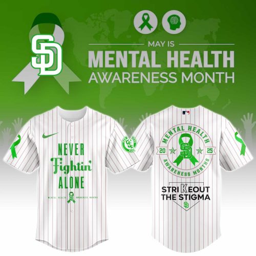 San Diego Padres MLB x Mental Health Awareness Month Jersey 2025