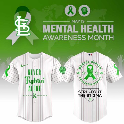 St. Louis Cardinals MLB x Mental Health Awareness Month Jersey 2025