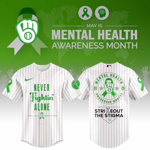 Milwaukee Brewers MLB x Mental Health Awareness Month Jersey 2025