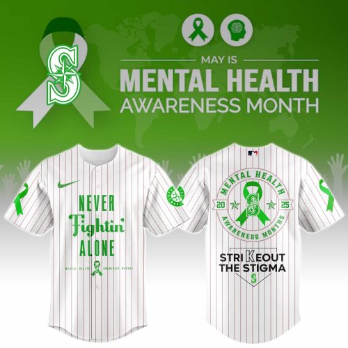Seattle Mariners MLB x Mental Health Awareness Month Jersey 2025