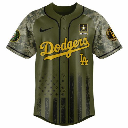 Los Angeles Dodgers MLB x U.S. Army 250th Birthday Celebration Jersey