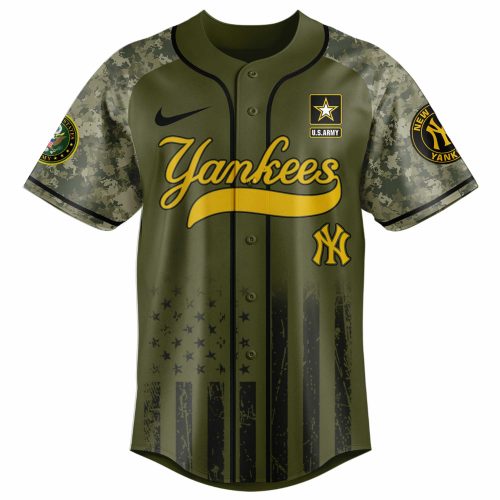 New York Yankees MLB x U.S. Army 250th Birthday Celebration Jersey