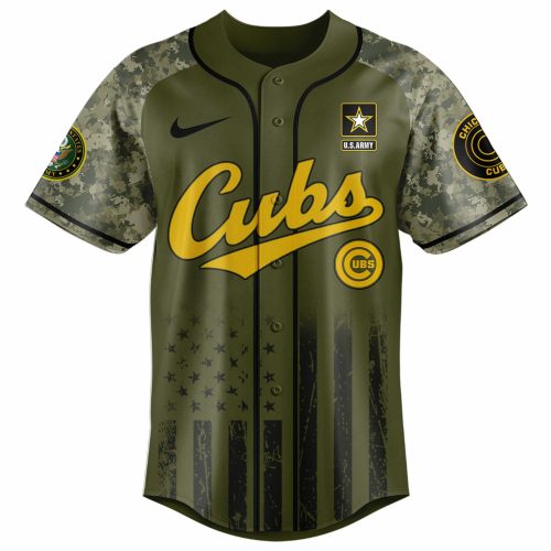 Chicago Cubs MLB x U.S. Army 250th Birthday Celebration Jersey