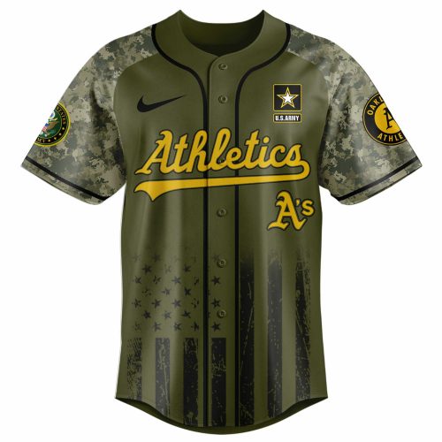 Oakland Athletics MLB x U.S. Army 250th Birthday Celebration Jersey