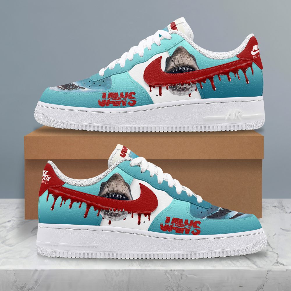 Jaws “50th Anniversary” New 2025 Air Force 1 Sneakers
