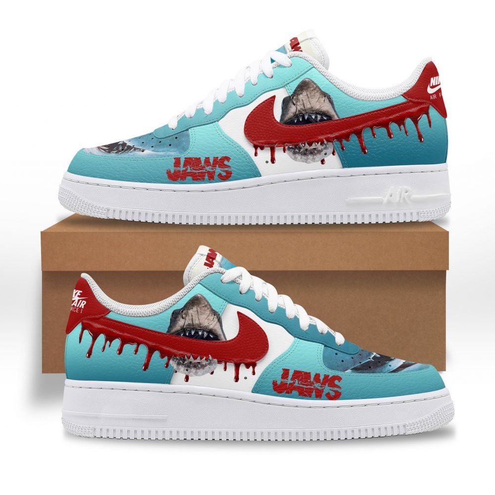 Jaws “50th Anniversary” New 2025 Air Force 1 Sneakers