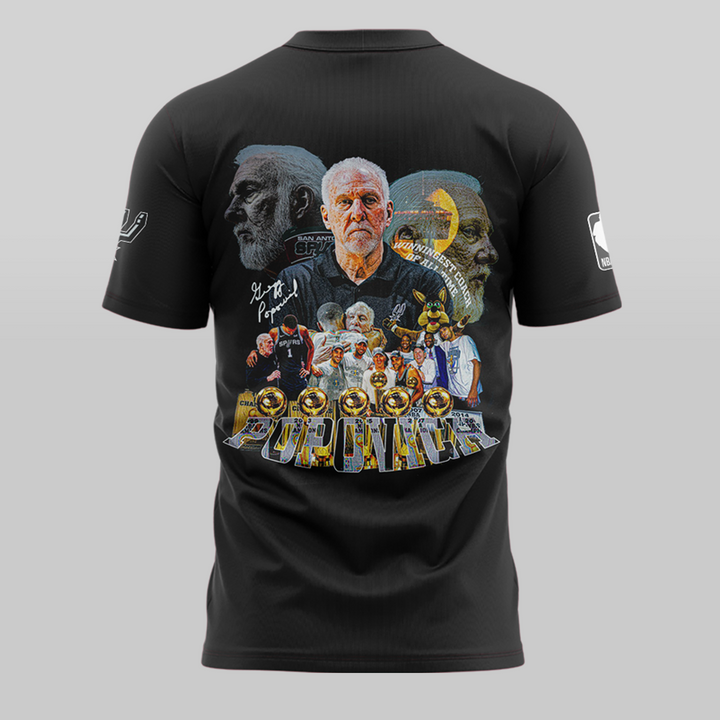 San Antonio Spurs Thank you Gregg Popovich 2025 Shirt San Antonio Spurs Thank you Gregg Popovich 2025 Shirt