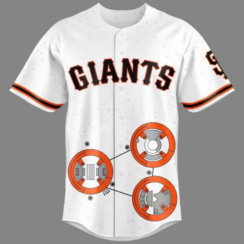 San Francisco Giants X 2025 Star Wars Night Bb-8 Baseball Jersey