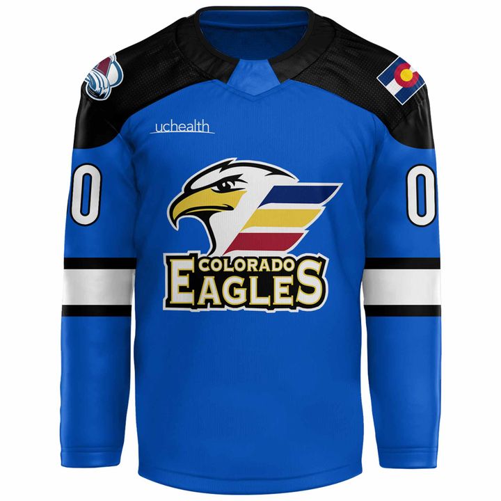 Colorado Eagles 2025 New Special Hockey Jersey Colorado Eagles 2025 New Special Hockey Jersey