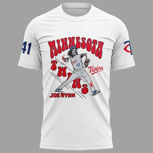 Minnesota Twins Joe Ryan x Homage x Grateful Dead Special White Tee