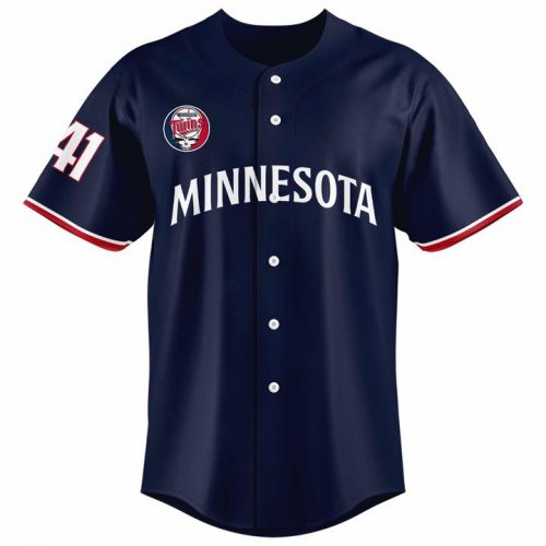 Minnesota Twins Joe Ryan x Homage x Grateful Dead Navy Baseball Jersey