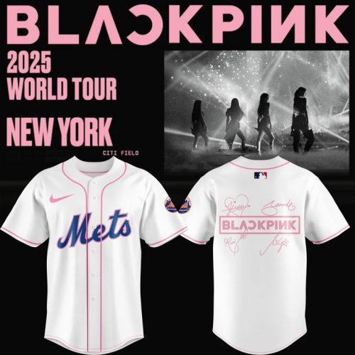 New York Mets x Blackpink Deadline World Tour Jersey 2025