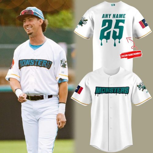 Mississippi Mud Monsters Limited Edition 2025 White Baseball Jersey