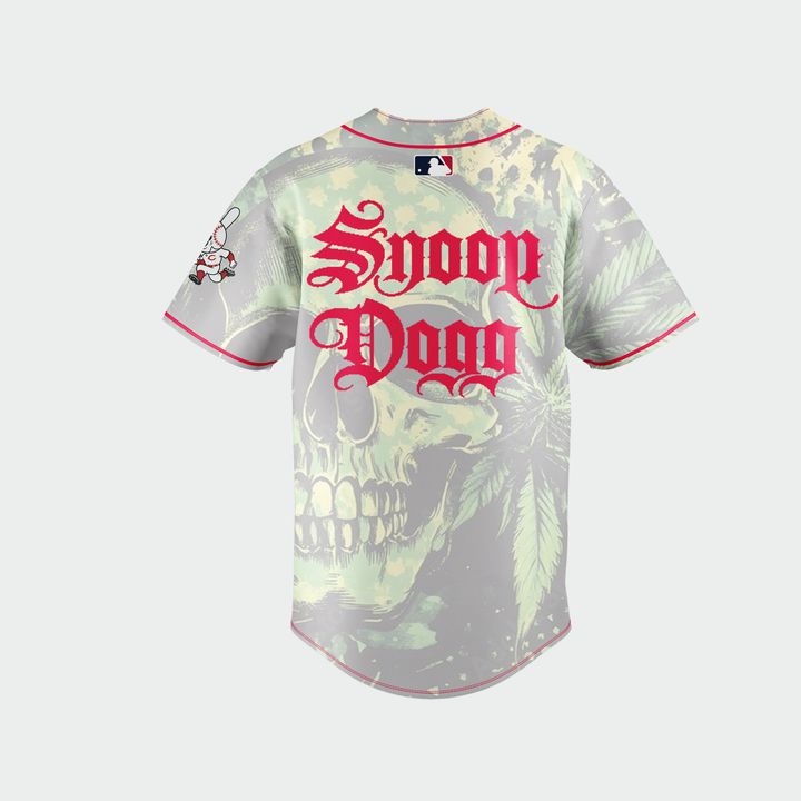 Cincinnati Reds x Snoop Dogg Post-Game Concert 2025 Baseball Jersey Cincinnati Reds x Snoop Dogg Post-Game Concert 2025 Baseball Jersey
