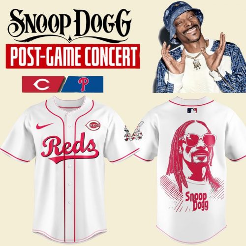 Cincinnati Reds x Snoop Dogg Post-Game Concert Jersey 2025
