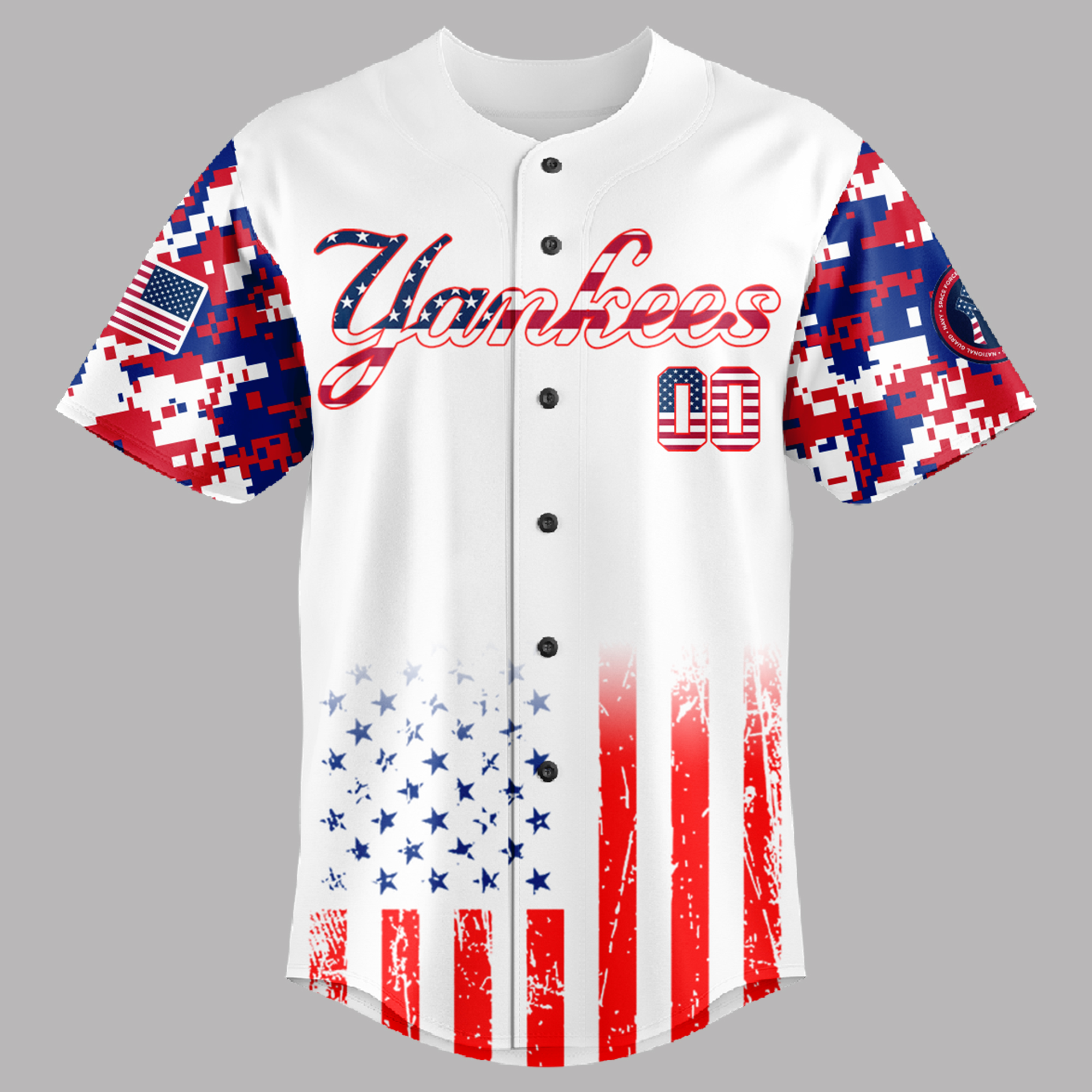 New York Yankees MLB x The 4th of July x Military Jersey 2025 New York Yankees MLB x The 4th of July x Military Jersey 2025