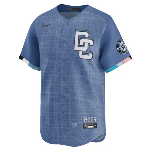 Washington Nationals MLB 2025 City Connect Baseball Jersey