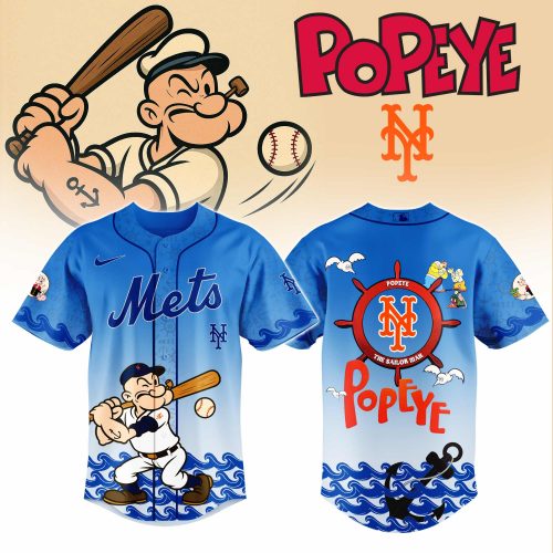 Boston Red Sox MLB x Popeye Limited Edition Baseball Jersey