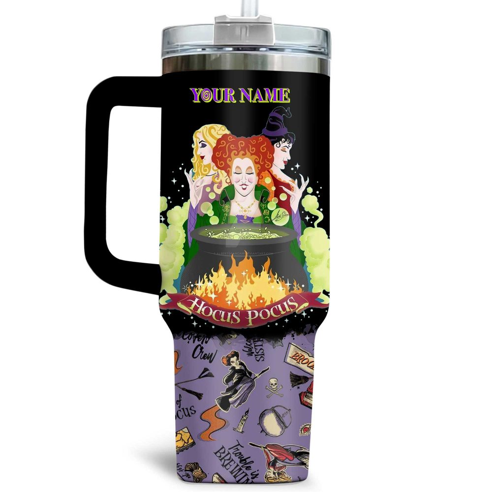 Hocus Pocus “Trouble is Brewing” Stanley Tumbler