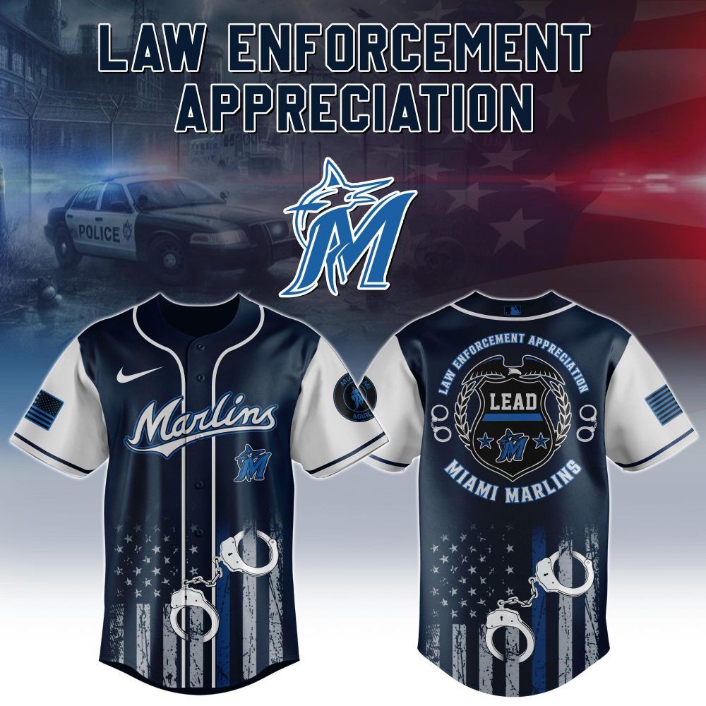 MLB All Teams X Law Enforcement Appreciation Day Limited Edition Baseball Jersey