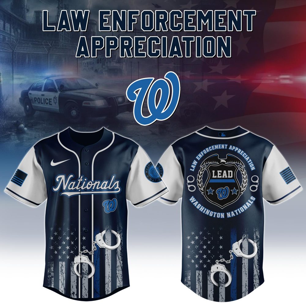 MLB All Teams X Law Enforcement Appreciation Day Limited Edition Baseball Jersey