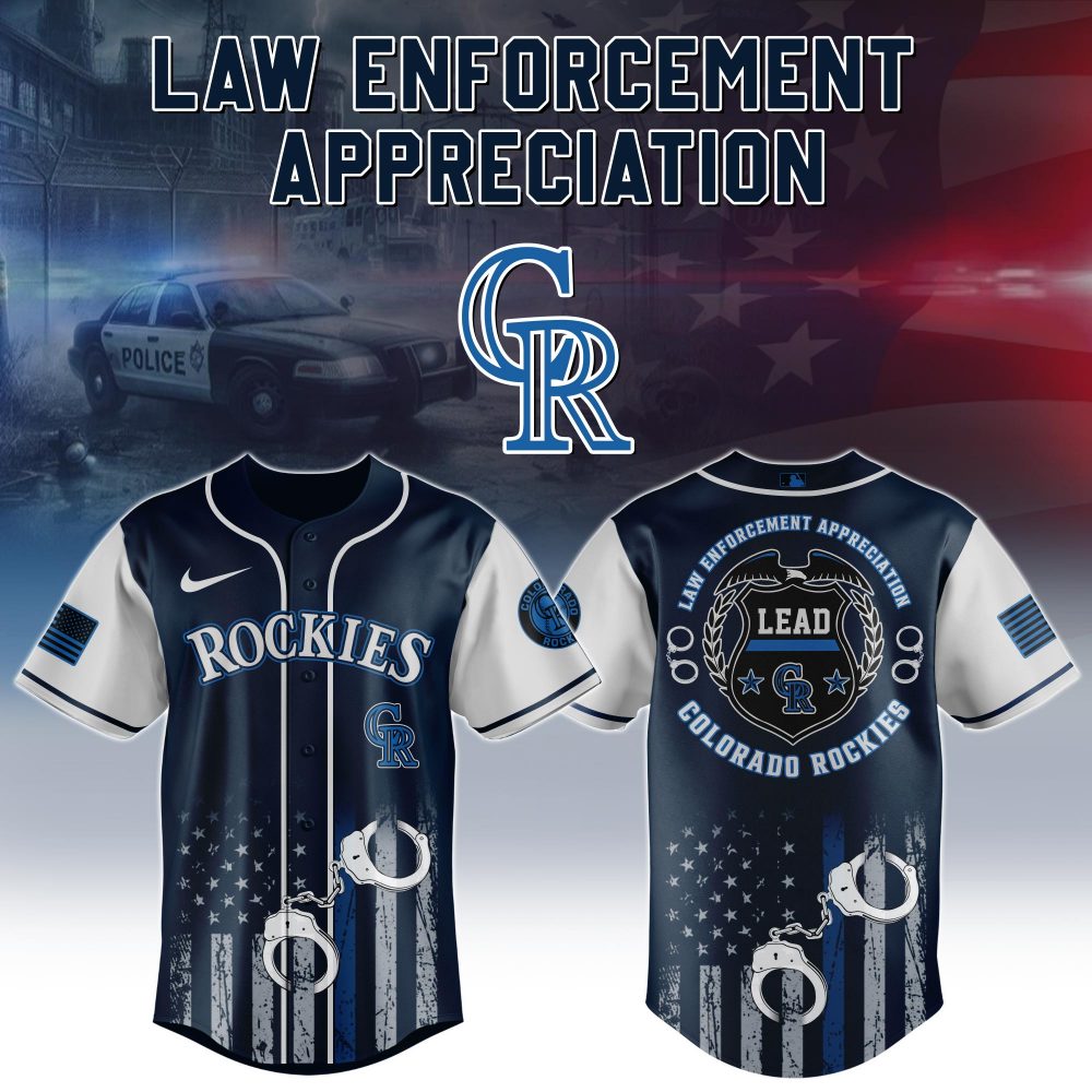 MLB All Teams X Law Enforcement Appreciation Day Limited Edition Baseball Jersey