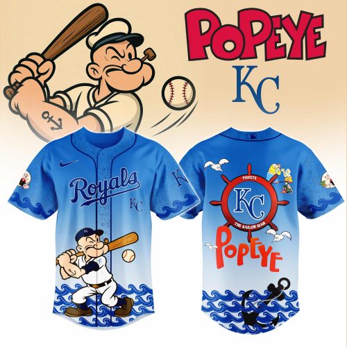 Boston Red Sox MLB x Popeye Limited Edition Baseball Jersey