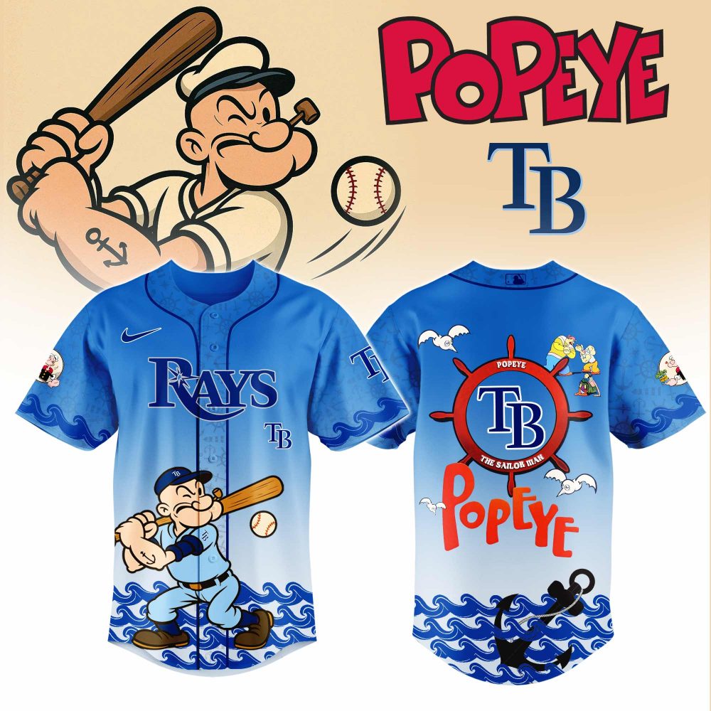 Boston Red Sox MLB x Popeye Limited Edition Baseball Jersey