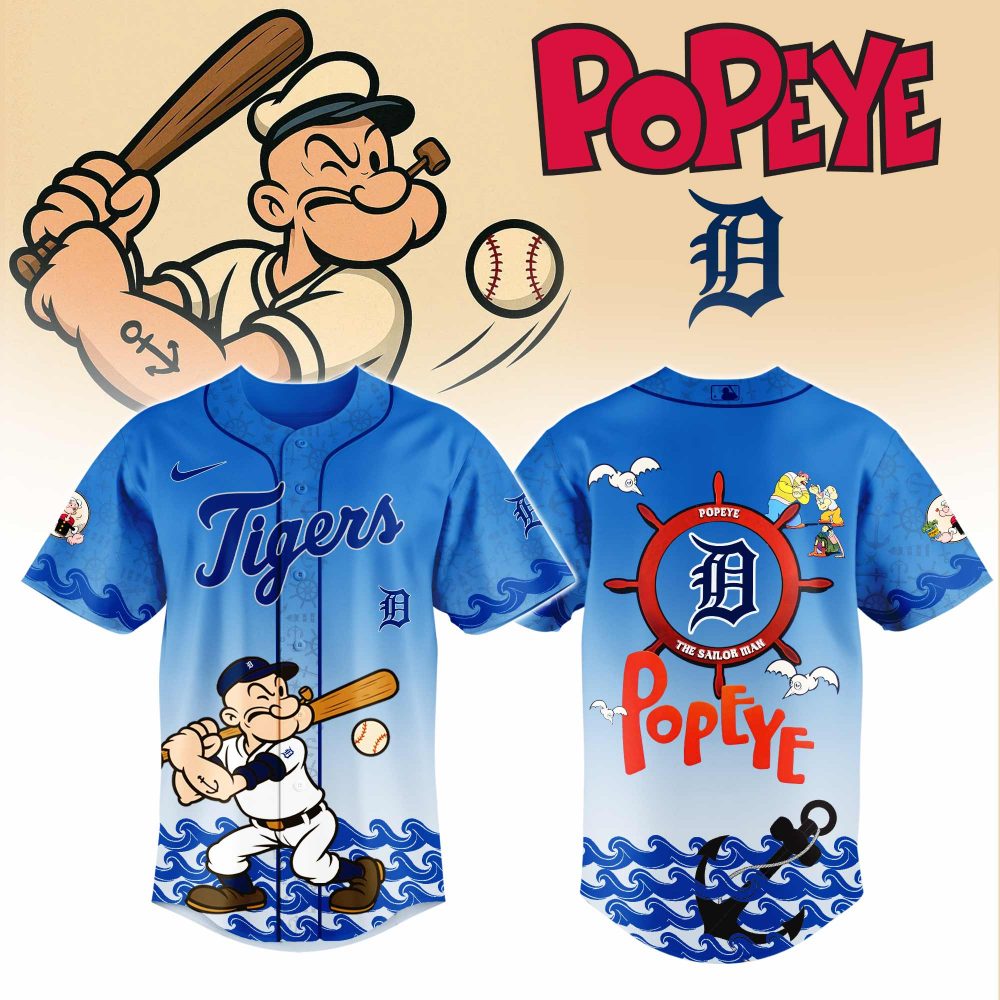 Boston Red Sox MLB x Popeye Limited Edition Baseball Jersey