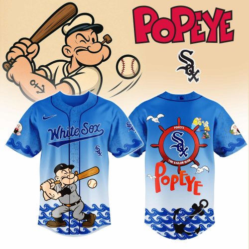 Boston Red Sox MLB x Popeye Limited Edition Baseball Jersey