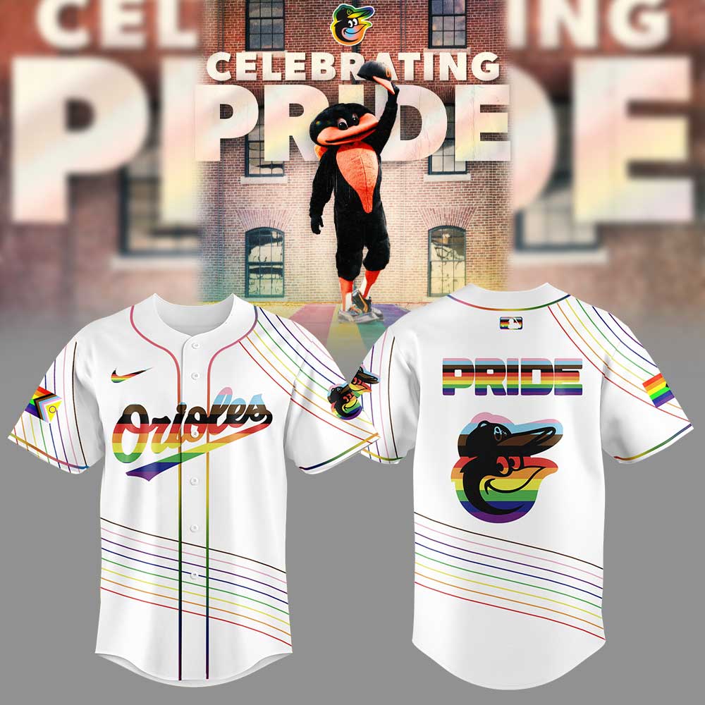 Limited Edition Baltimore Orioles Happy Pride Month Jersey Limited Edition Baltimore Orioles Happy Pride Month Jersey