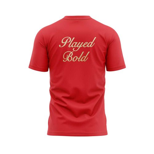 Royal Challengers Bengaluru Tata Indian Premier League Champions 2025 “Played Bold” Red Tee