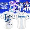 Los Angeles Dodgers MLB x Hololive Night 2025 Blue Baseball Jersey