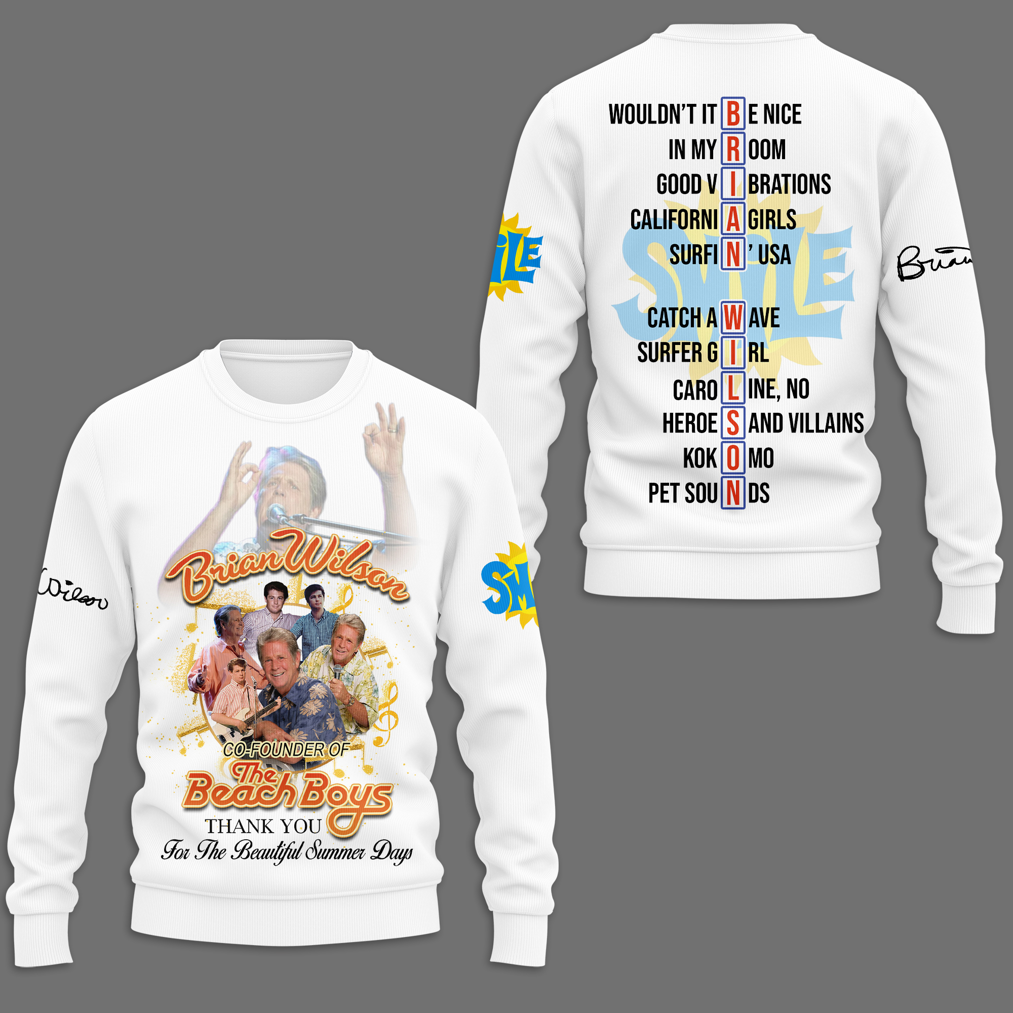 Remembering Beach Boys Icon Brian Wilson Special Shirt Remembering Beach Boys Icon Brian Wilson Special Shirt