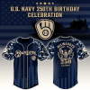 Pittsburgh Pirates x US Navy 250th Birthday Edition 3D Baseball Jersey