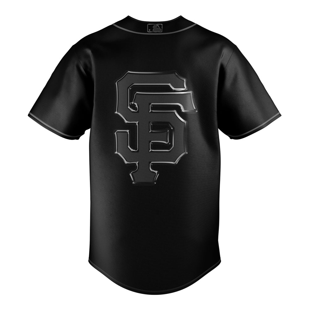San Francisco Giants "Back to Black" Special Baseball Jersey San Francisco Giants "Back to Black" Special Baseball Jersey