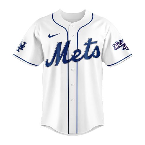 New York Mets Hololive Night Collaboration Special Baseball Jersey